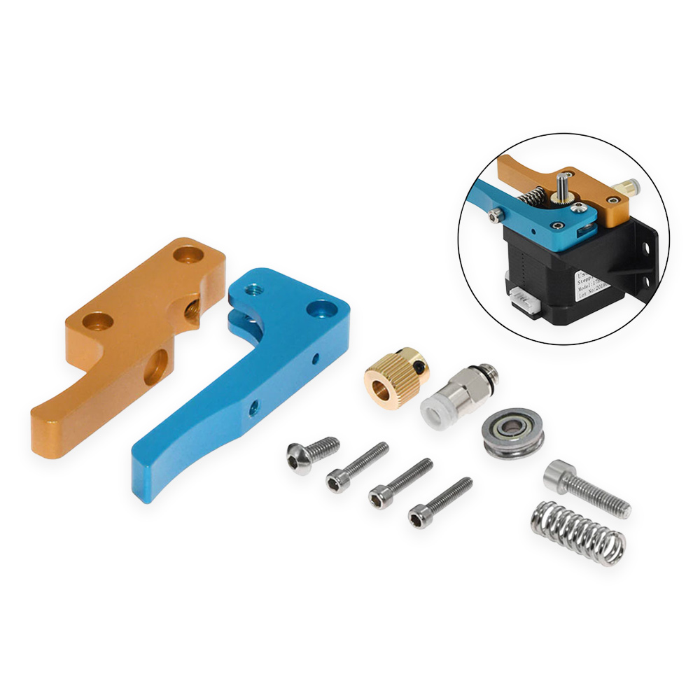 All metal MK8 Bowden Extruder Head - 3D Printer Upgrade Kossel Ender Prusa