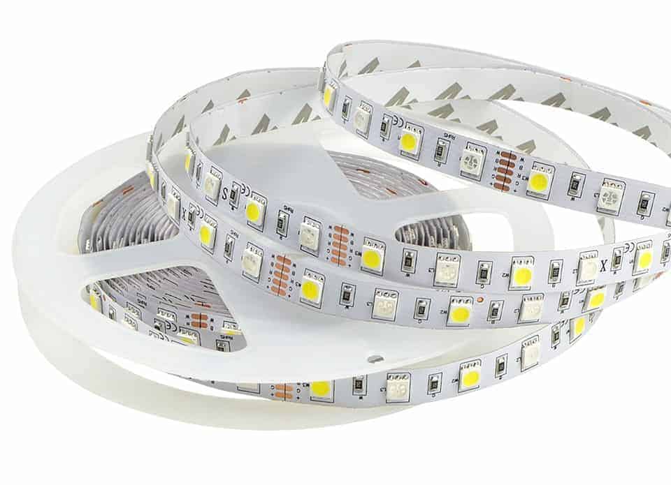 5M RGBW 5050 LED Strip Light IP30/67 DC12V SMD RGB White/WW Light