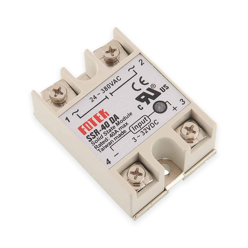 SSR40DA DC-AC Solid State Relay for Heated Bed Heater