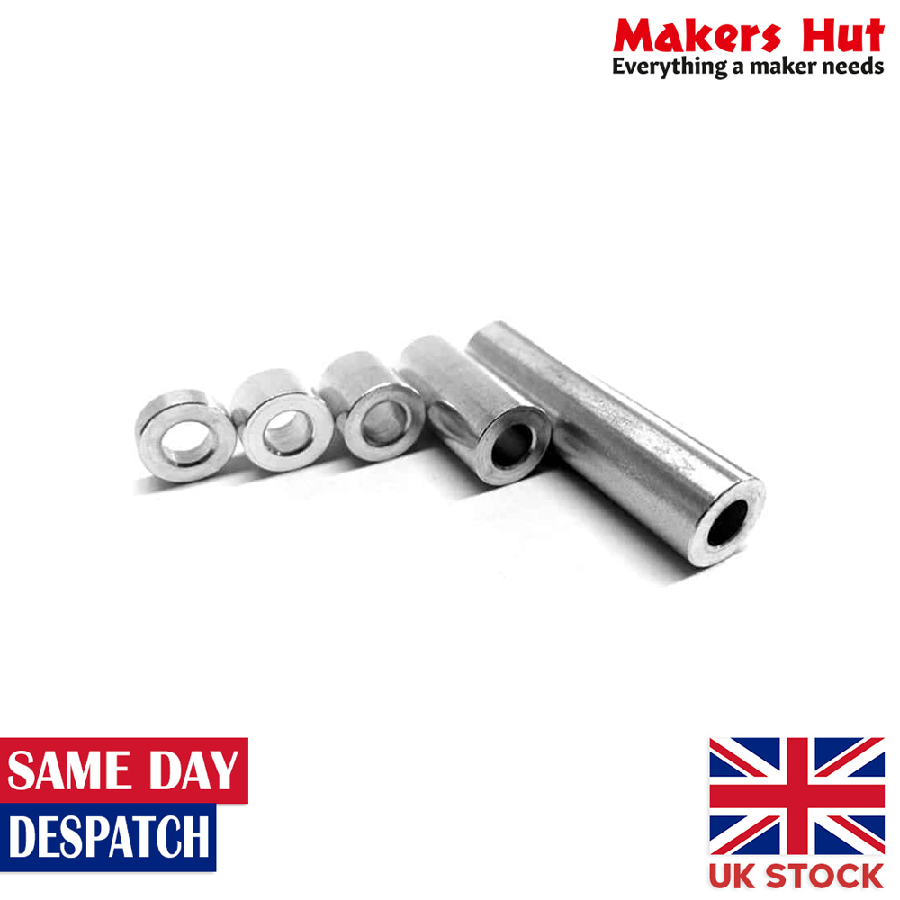 Openbuilds M5 Aluminum Spacers OD10 x ID 5.1mm CNC 3D Printer