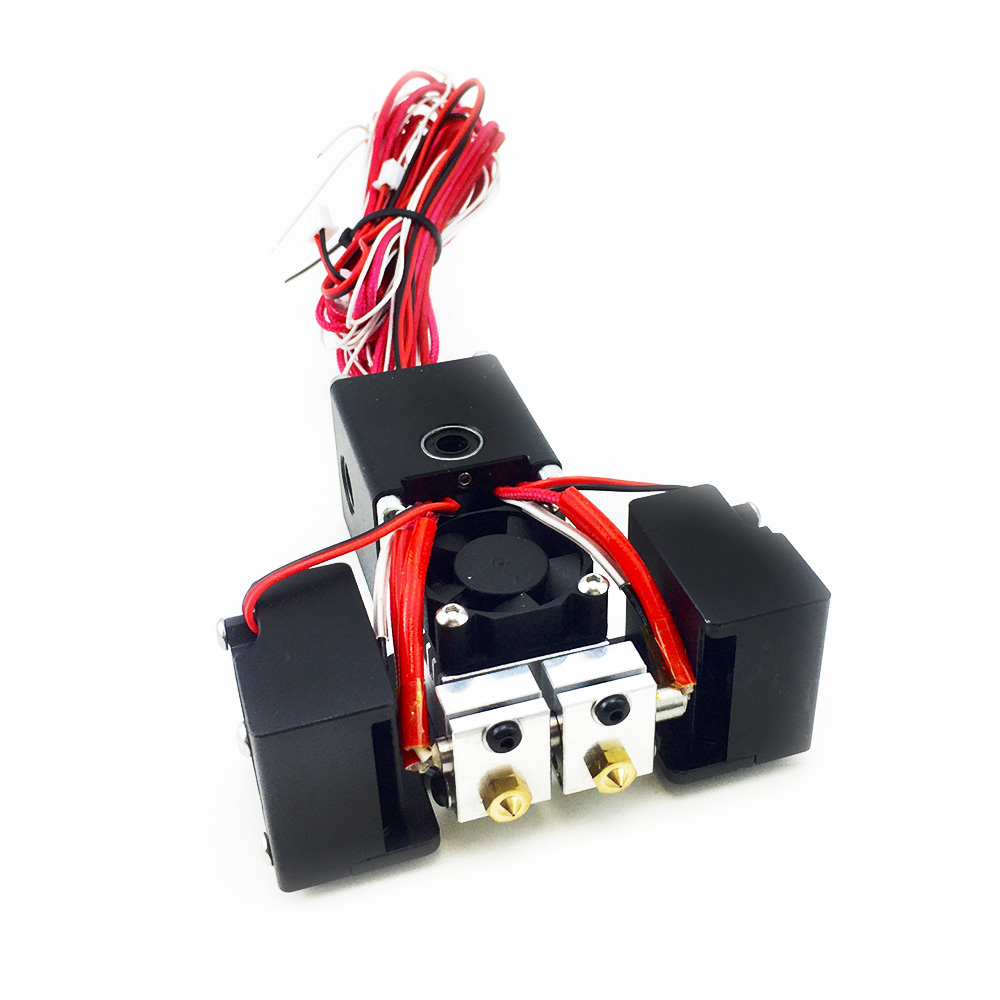 UM2 3D Printer Chimera Straight-through Extruder 2 In 2 Extrusion Head Aluminum