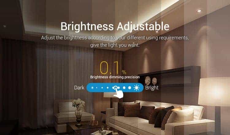 Milight Smart LED Control System for RGB/RGBW/RGB+CCT Strip Light, DC 12V 24V
