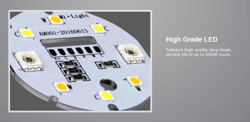 MiLight RGB-DW LED Spotlights Full Colour and Dual White (CCT)- FUT103 GU10 FUT104 MR16 - Image 4