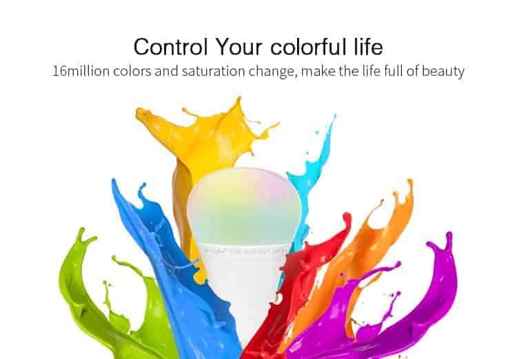 Mi-Light 12W RGB+CCT LED Light Bulb FUT105 Smart Lamp 2.4GHz Radio Controlled