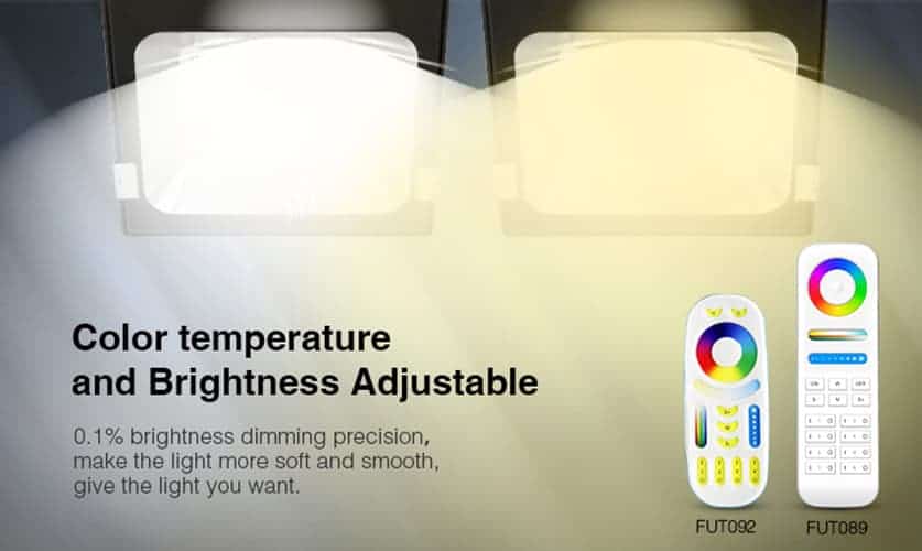 MiLight RGB+CCT LED Floodlight - WiFi Remote Control 10W - 50W