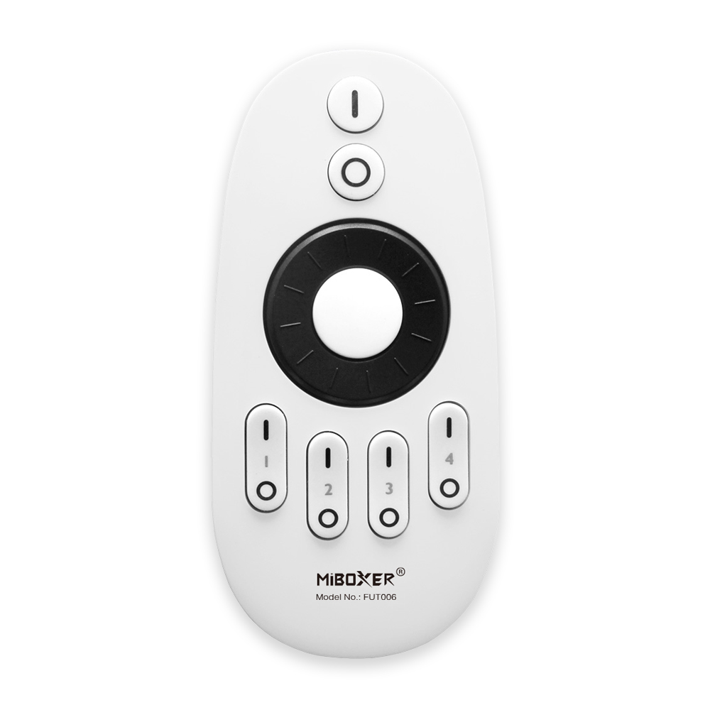 LED Remote Controller Milight FUT006 Brightness Adjustable 2.4G RF 4 Zones