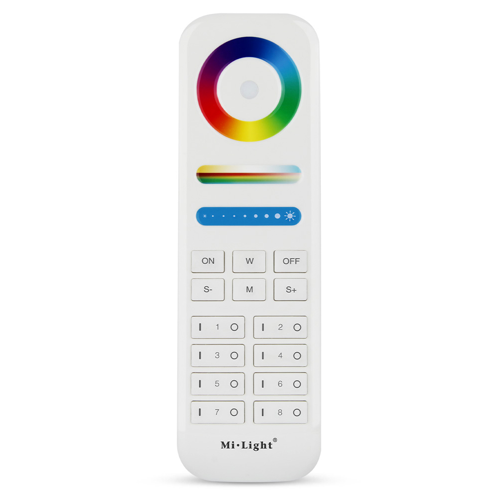 Milight 2.4G Wireless 8-Zone FUT089 Smart Panel Remote Controller