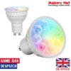 MiLight RGB-DW LED Spotlights Full Colour and Dual White (CCT)- FUT103 GU10 FUT104 MR16