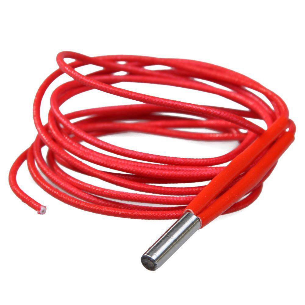 25W Ceramic Cartridge Heater- 12V Straight Heating Element - 3D Printer - RepRap