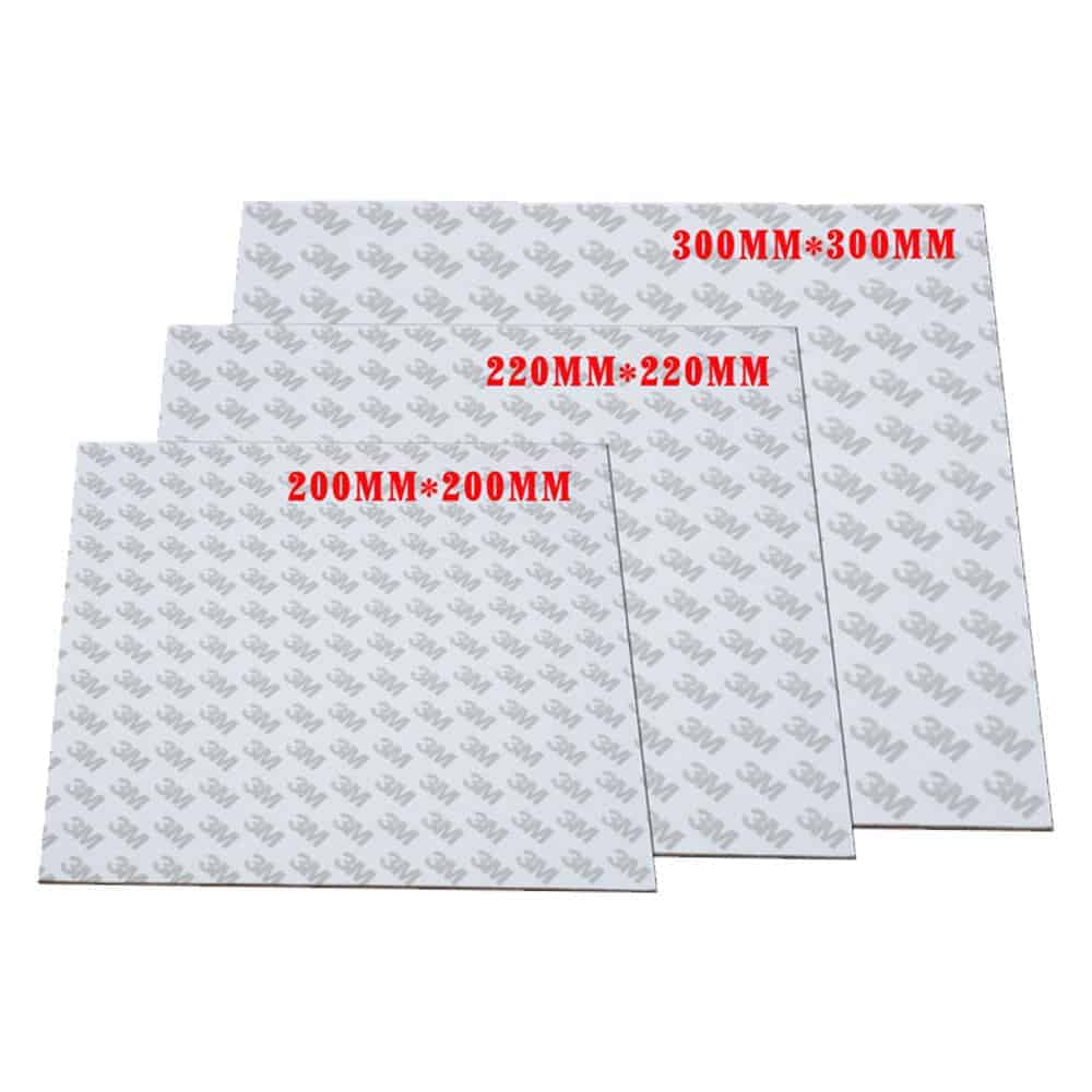 Heated Bed Thermal Insulation Sheet With Adhesive Sheet For 3D Printer