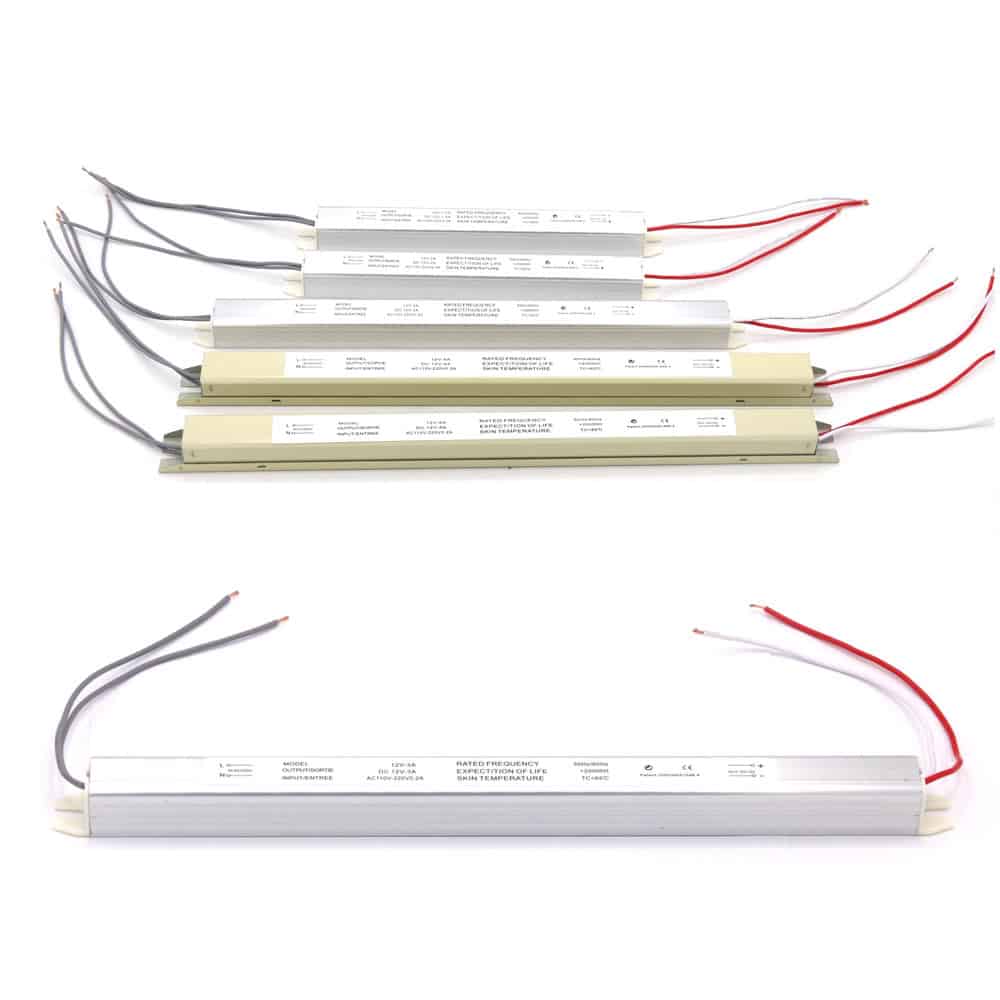 12V Ultra Slim Waterproof Switching Power Supply Transformer - Sign Compact