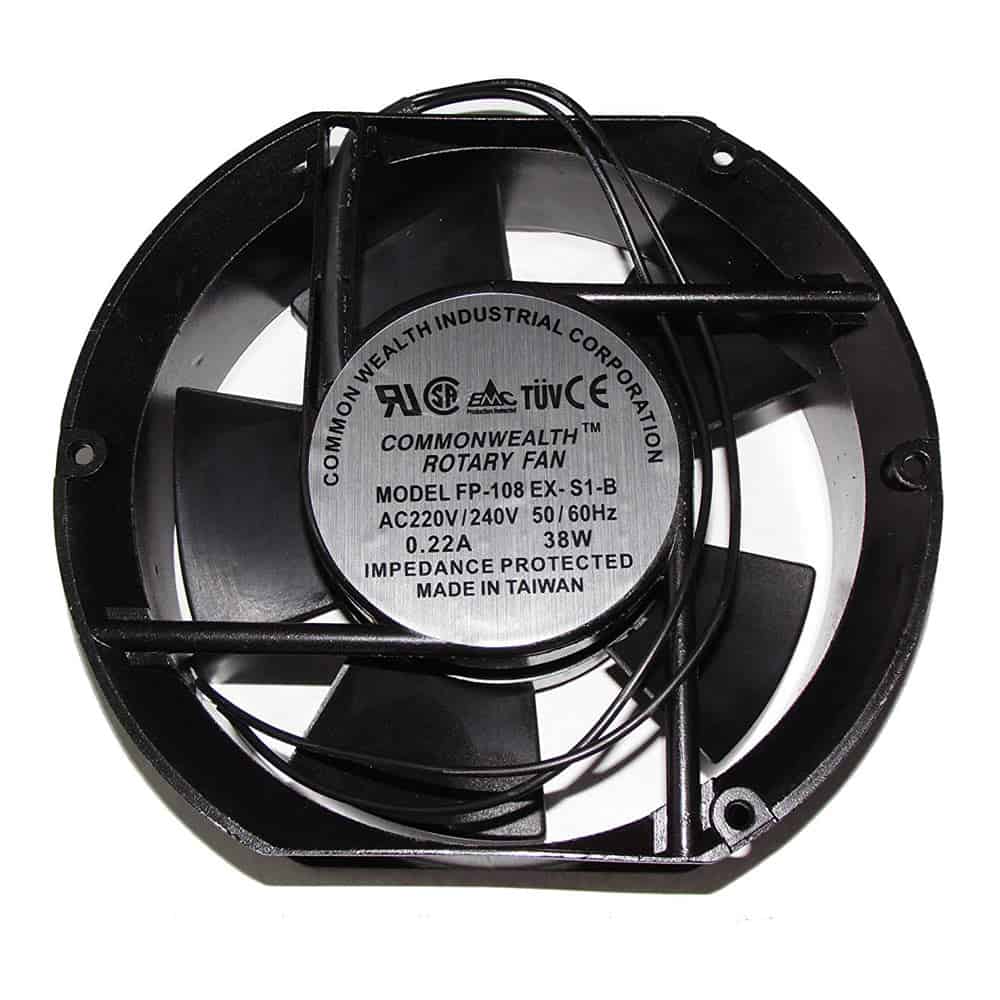 15cm/17cm AC 220V 240V - 0.22A - 38W - Axial Cooling Fan - Cabinet Project