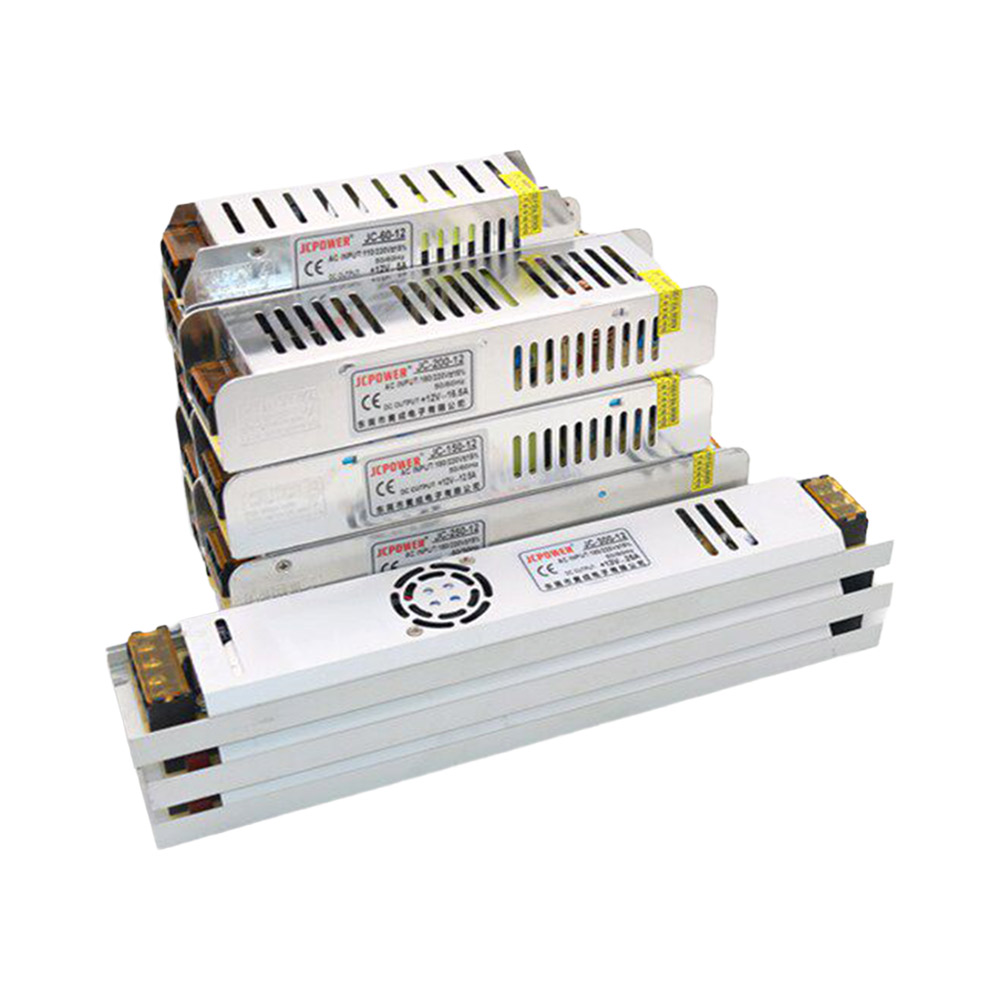 12V Long Strip Slim Switching LED Driver Power Supply Transformer