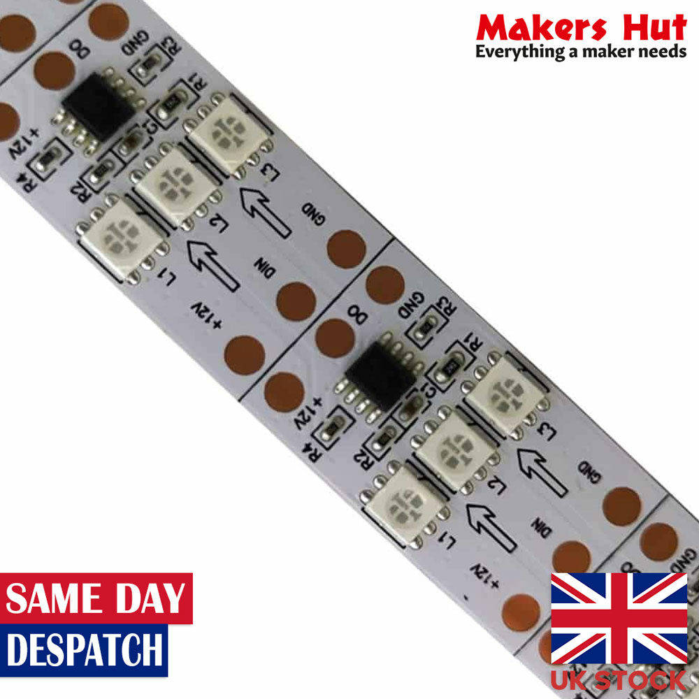 WS2811 5050 RGB Full Color Addressable Strip 60 90 120 LED/M Double/Triple