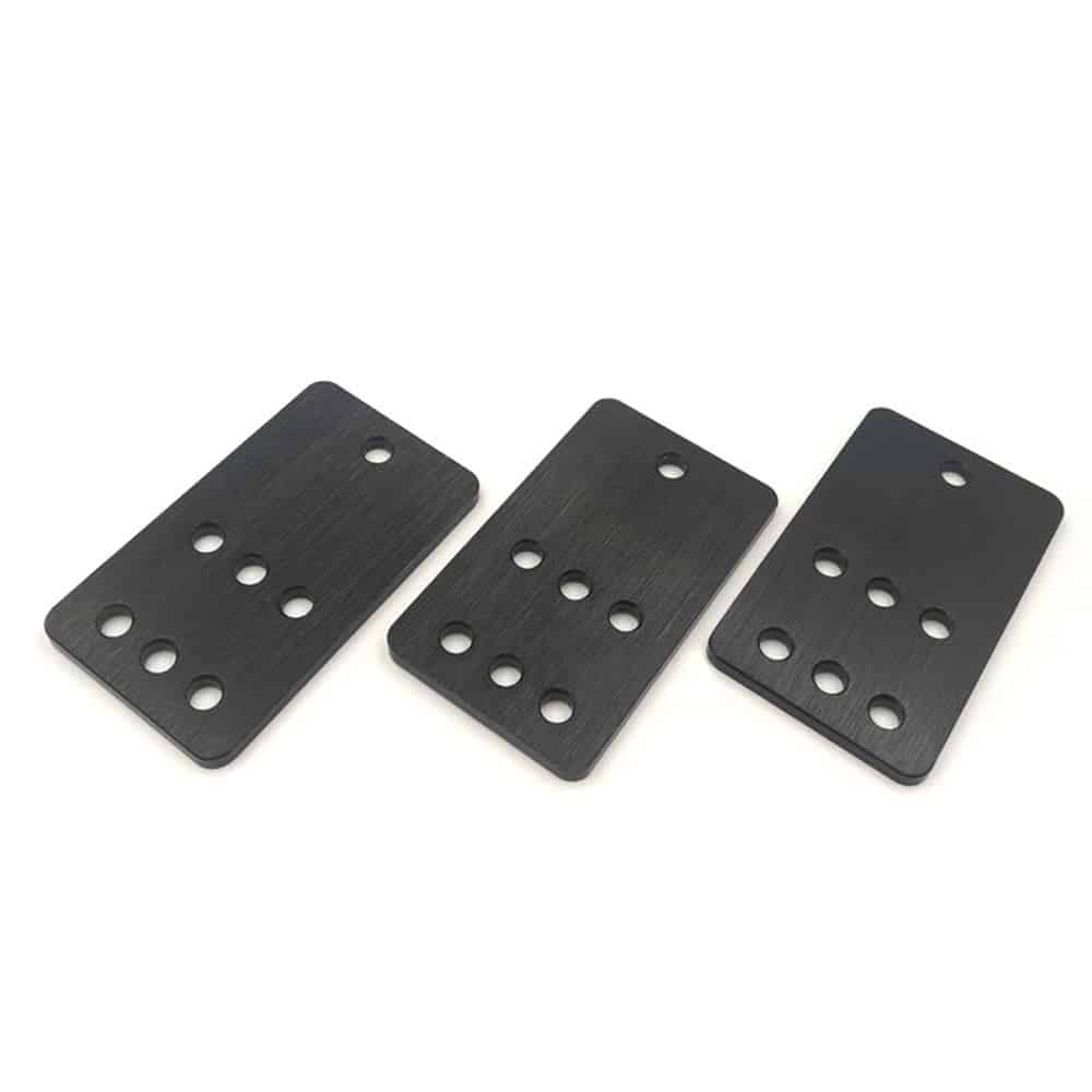 Openbuilds Idler Pulley Plate Anodized Aluminum - V-Slot Openrail