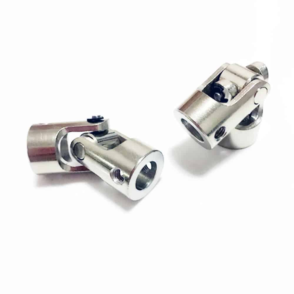 Universal Joint Coupling Steering Connector - 4x4 5x5 6x6 8x8 10x10 mm