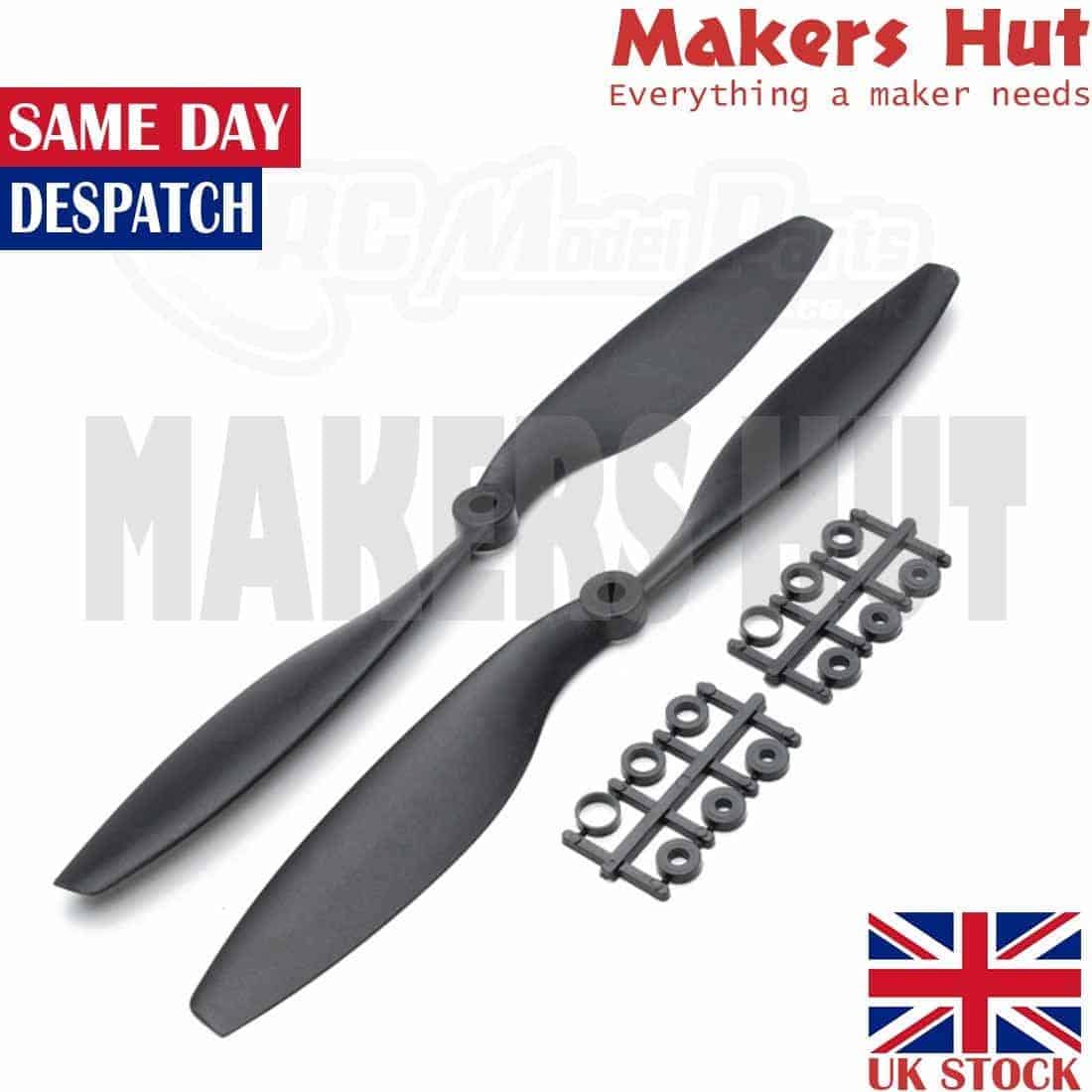 1 Pair 1045 CW and CCW Props - Drone Propellor - Heli Quad Copter QAV SR1G