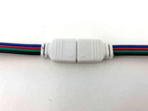 10mm 4Pin Connector Cable Cord Leads Female/Male 5050 RGB LED Strip Lights - Image 4