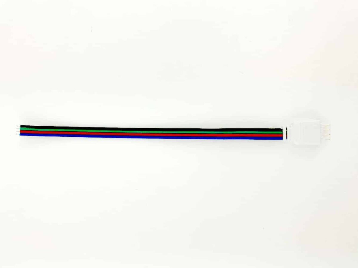 10mm 4Pin Connector Cable Cord Leads Female/Male 5050 RGB LED Strip Lights