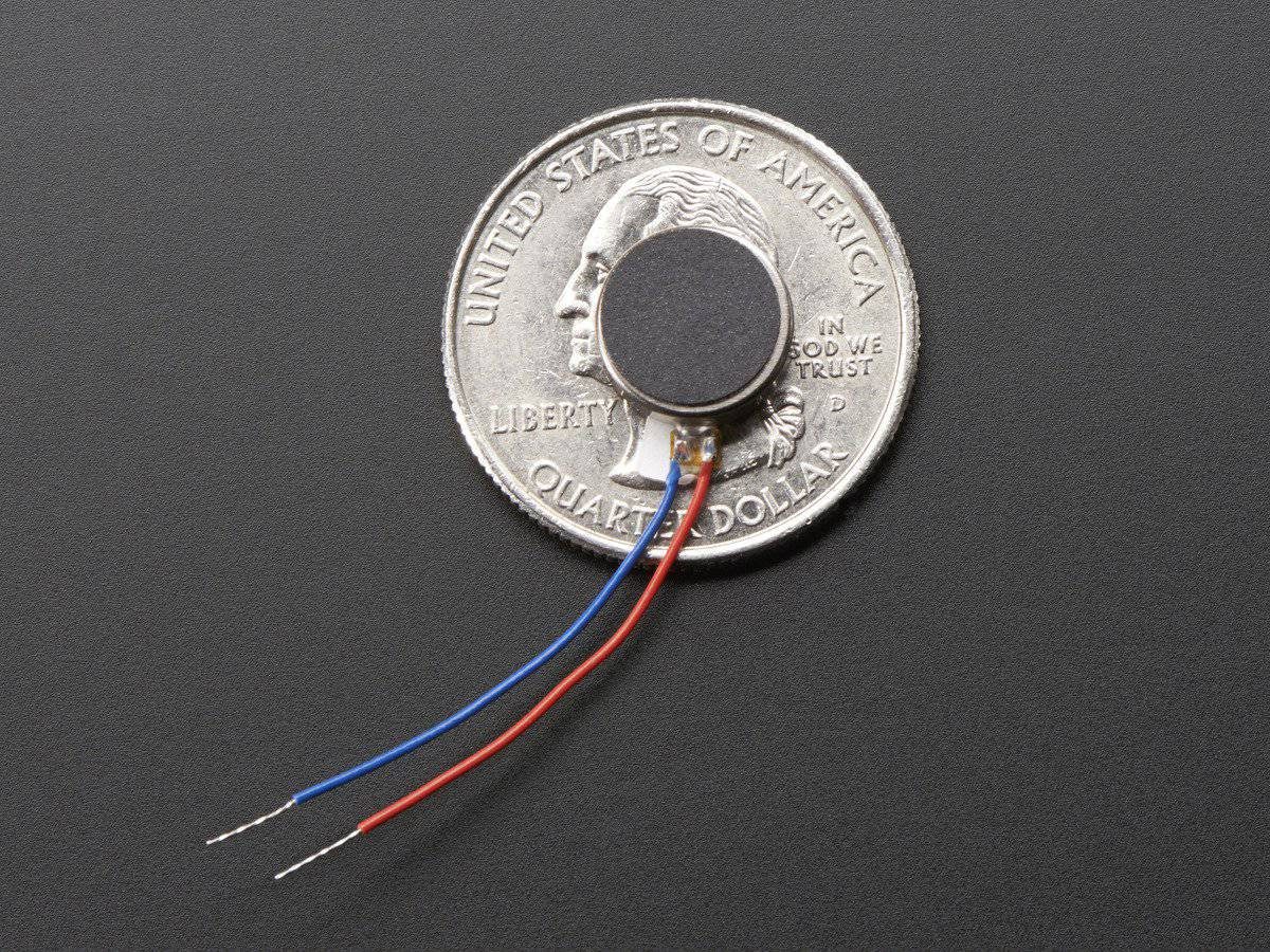 Vibrating Mini Motor Disc - Adafruit - Haptic Feedback