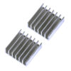 2 x 14x14x6mm Aluminium Heat Sink Heatsink for PI LED Power IC Transistor