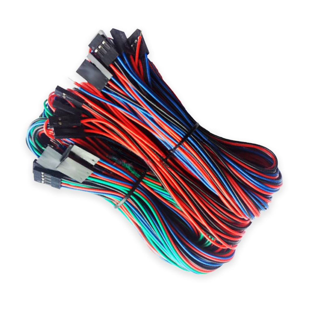 14 Piece Cable set for wiring RAMPS 1.4 to Endstops Thermistors Motors - RepRap