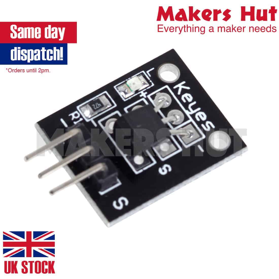 DS18B20 Single-bus Digital Temperature Sensor Module For Arduino -55 to 125C