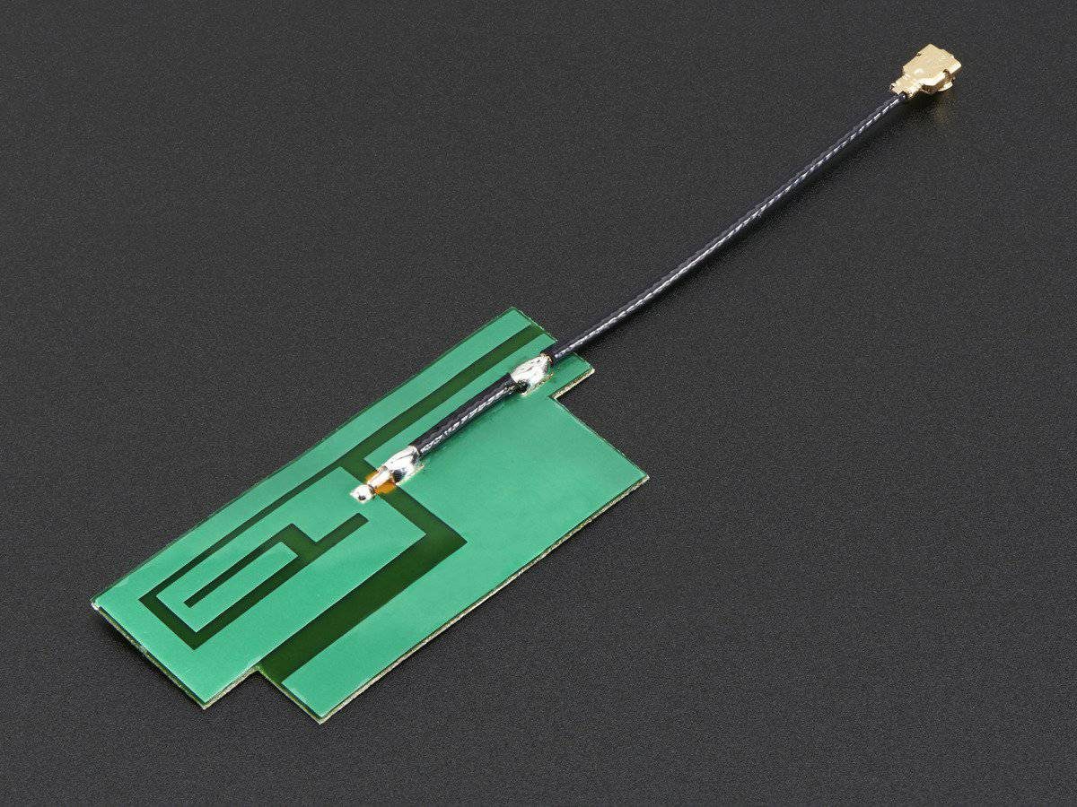 Adafruit Slim Sticker-type GSM/Cellular Quad-Band Antenna - 3dBi uFL - 1991