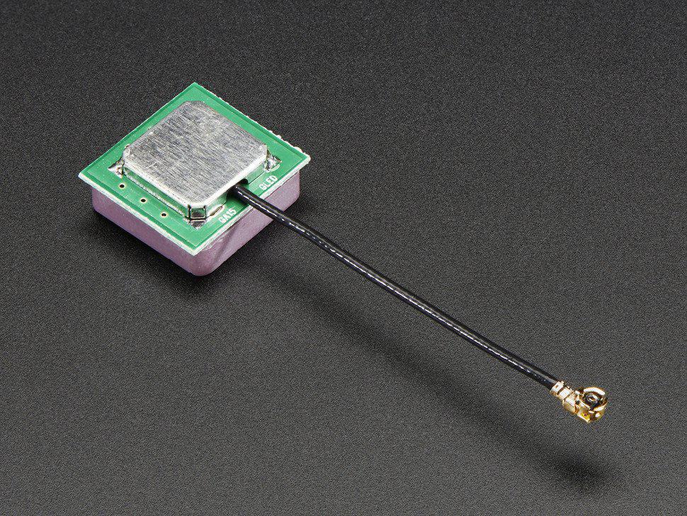 Adafruit Passive GPS Antenna uFL - 15mm x 15mm 1 dBi gain Fona - 2461