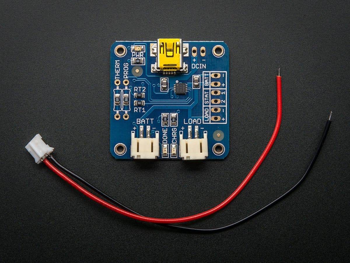 Adafruit ADA259 USB LiIon/LiPoly Charger - v1.2
