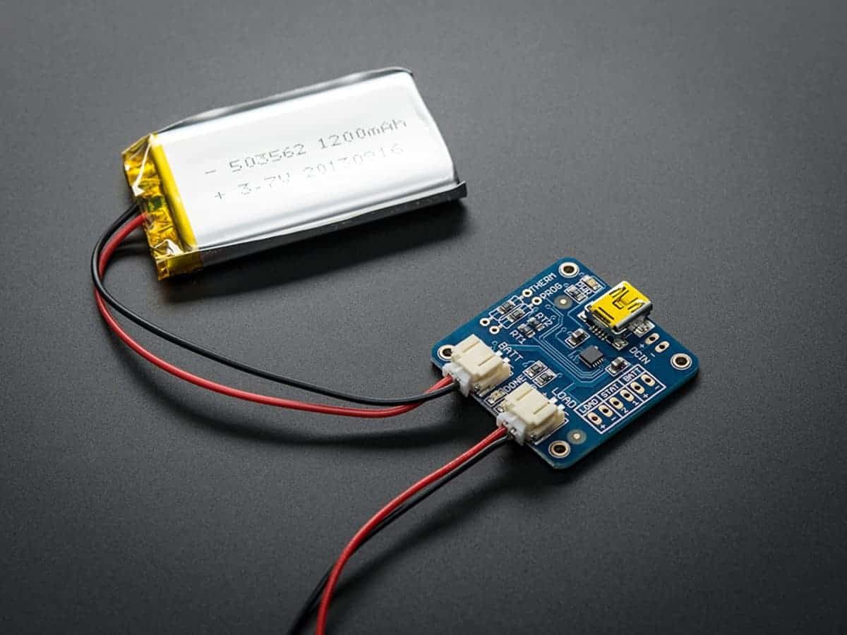 Adafruit ADA259 USB LiIon/LiPoly Charger - v1.2