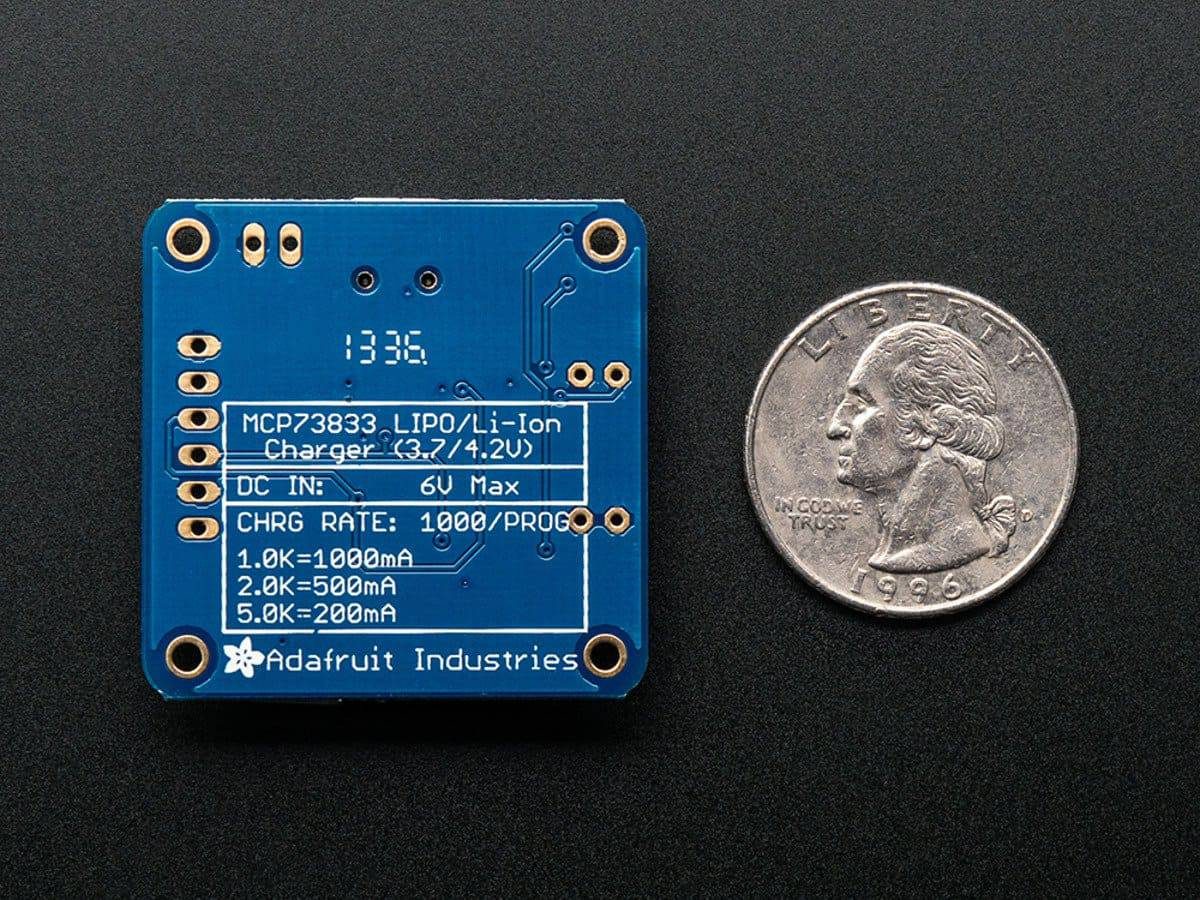 Adafruit ADA259 USB LiIon/LiPoly Charger - v1.2