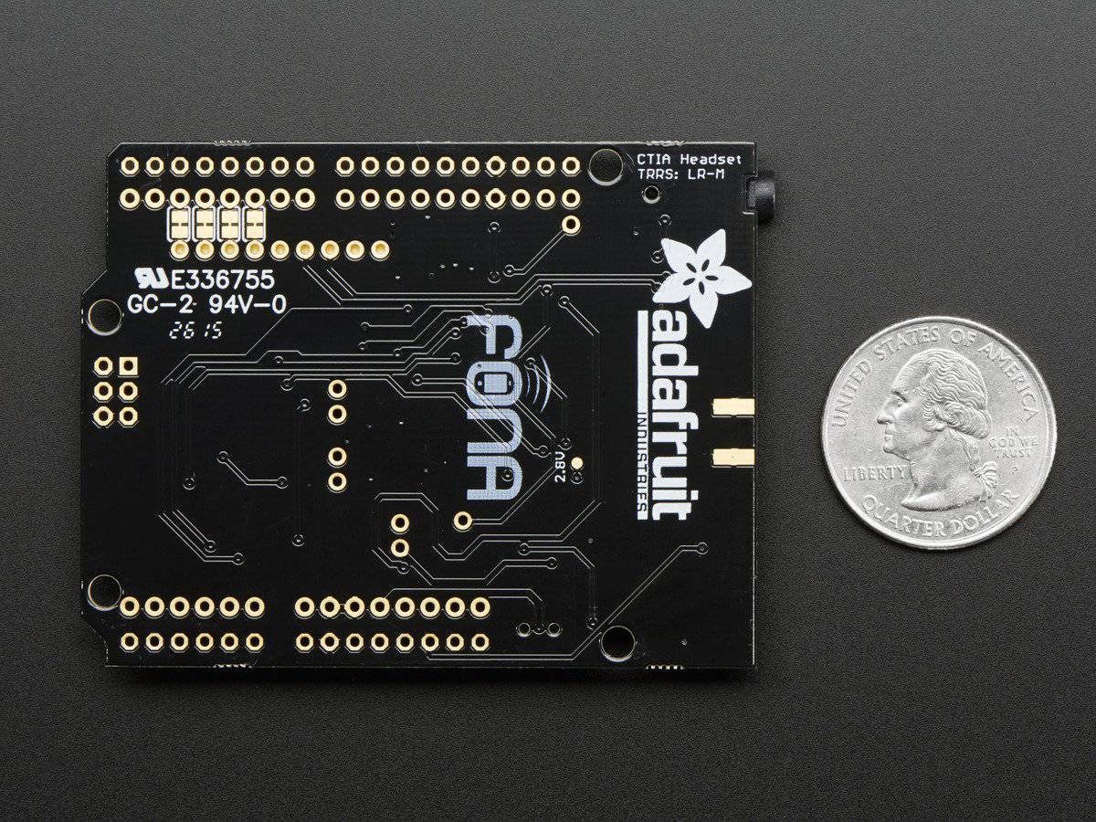 Adafruit FONA 808 Shield - Mini Cell G S M & G P S for Arduino - Adafruit