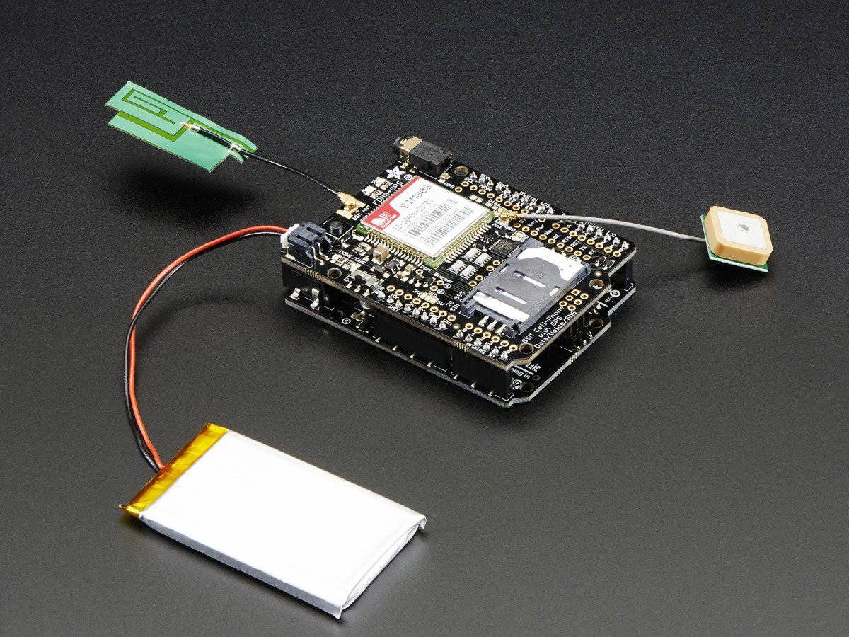 Adafruit FONA 808 Shield - Mini Cell G S M & G P S for Arduino - Adafruit