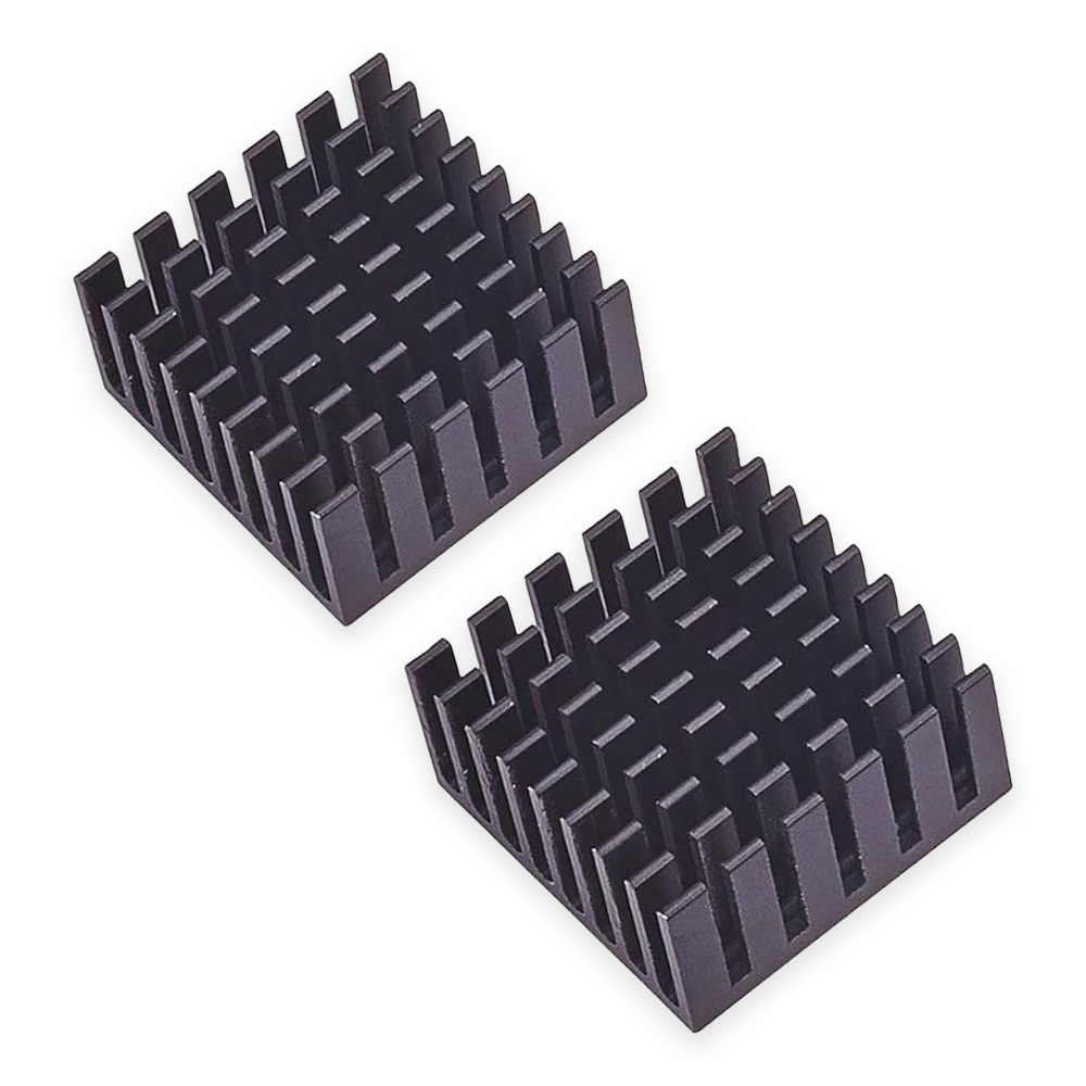 2x 28x28x15mm Heatsink Heat Sink Cooler Cooling Power Transistor
