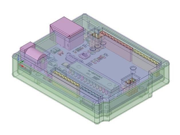 3D Printed Arduino Uno Snug Case