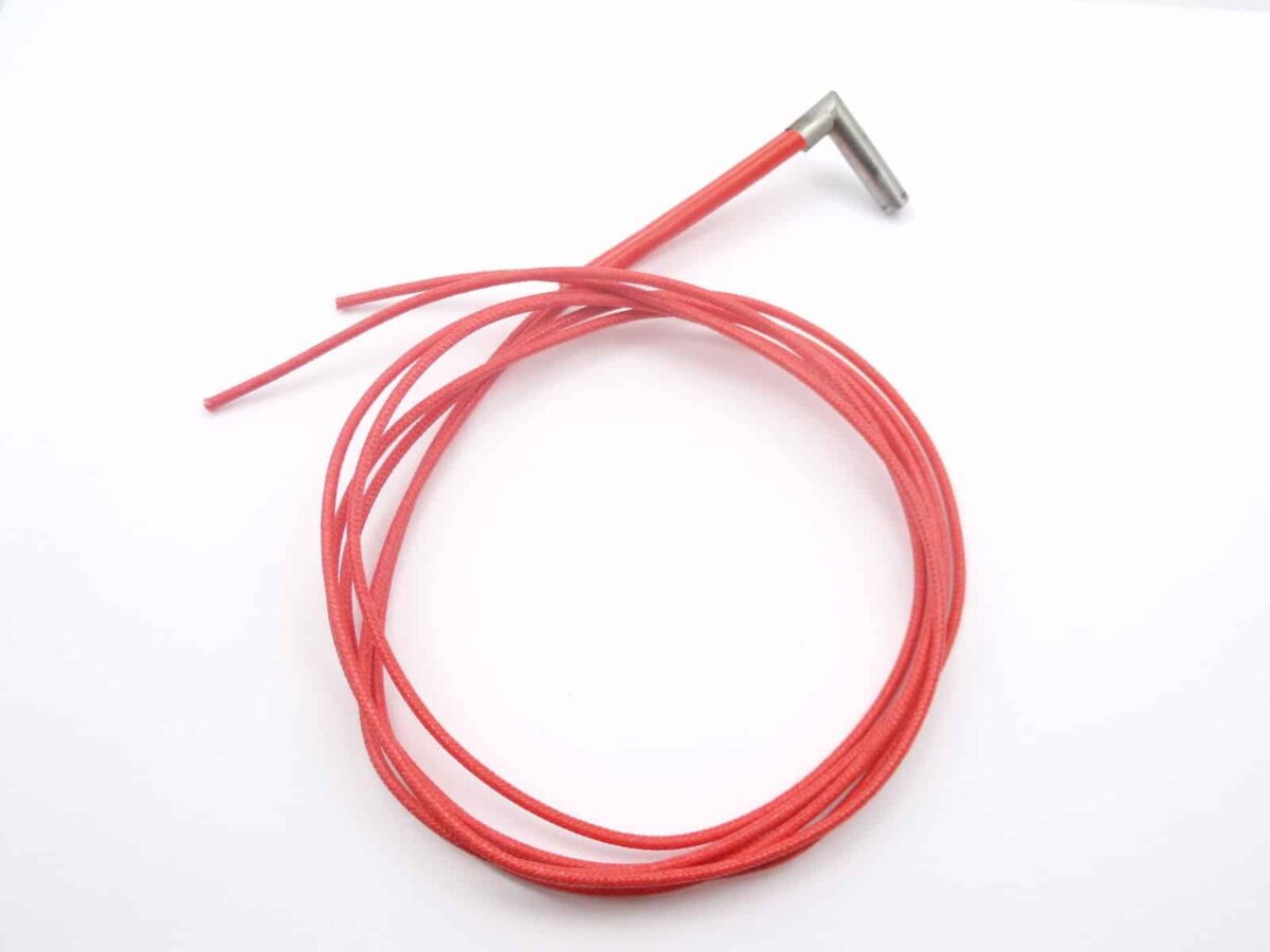 40W Ceramic Cartridge Heater- Right Angle 12V Heating Element - 3D Printer - Reprap