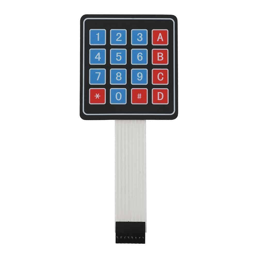 4x4 Matrix Extension Keyboard 16 Key Membrane Switch Keypad Keyboard