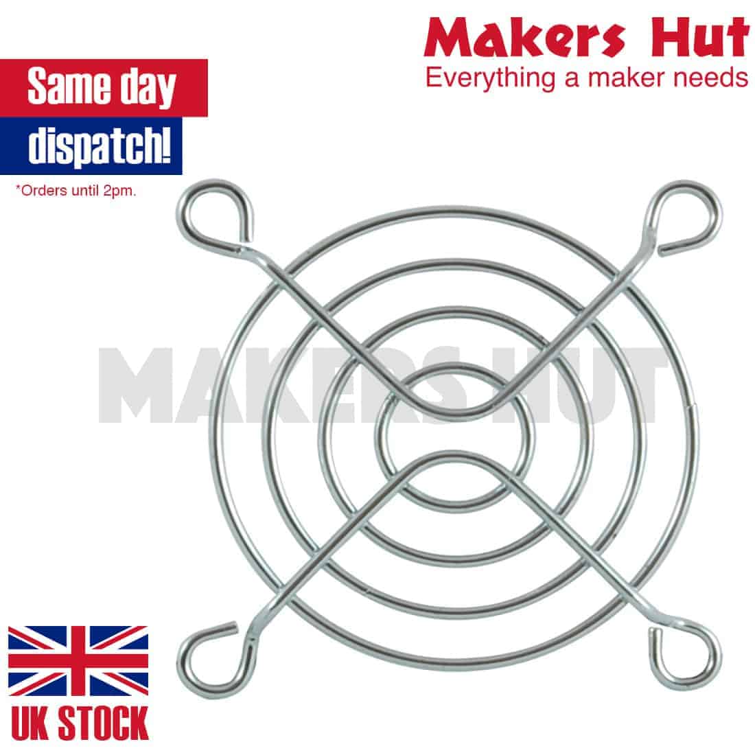 60mm 6cm Fan Guard Grill PC Case Fan Protector - Metal Cooling