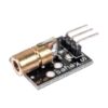 650nm Laser sensor Module 6mm 5V 5mW Red Laser Dot Diode Copper Head Arduino