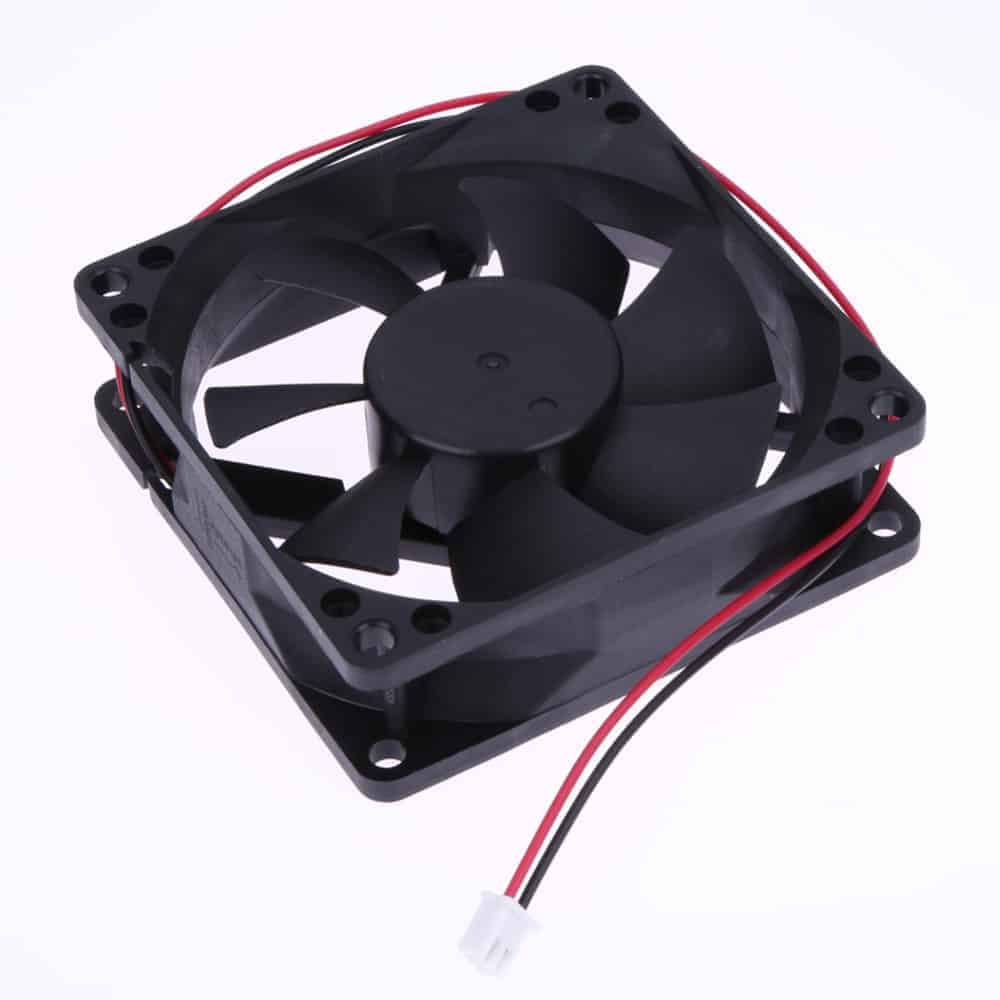 8025 80x80x25mm Brushless Fan 12V DC 2-Pin Connector PC Case Cooler