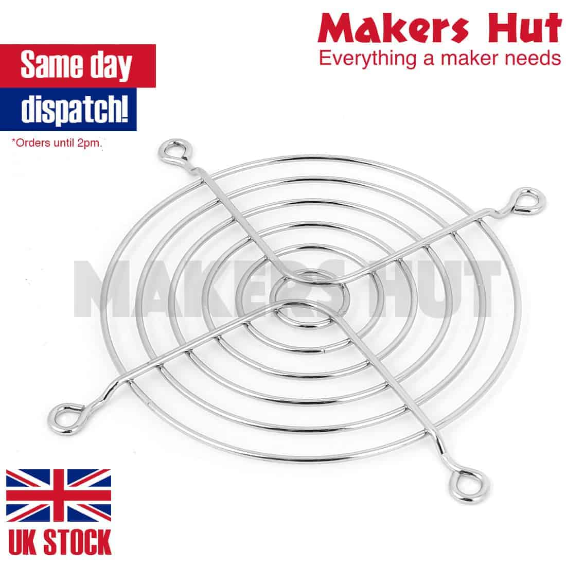 90mm 9cm Fan Guard Grill PC Case Fan Protector - Metal Cooling