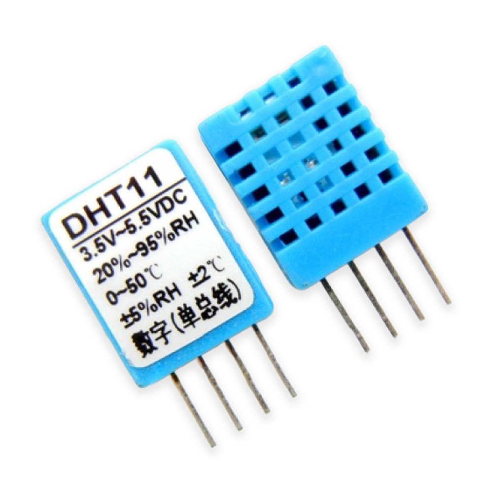 DHT11 Digital Humidity - Temperature Sensor Arduino Pi