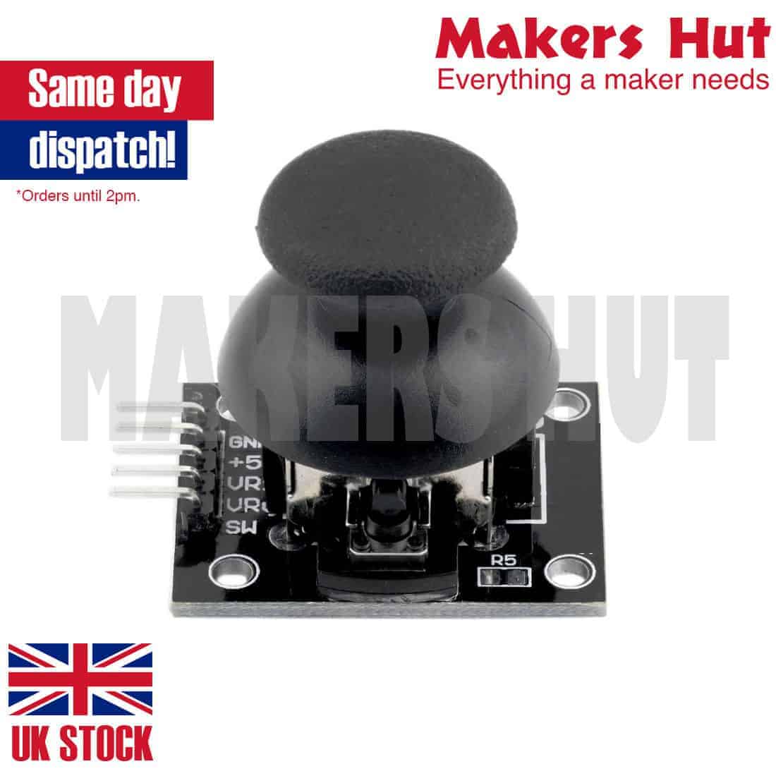 Dual-axis XY Joystick Module PS2 Joystick Control Lever Sensor For Arduino KY-023