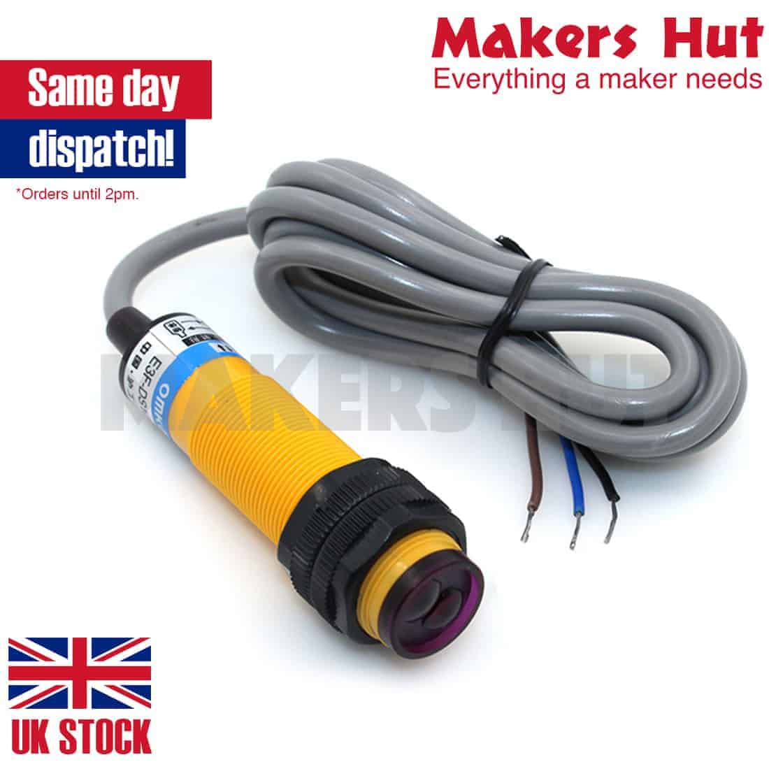 Photoelectric Switch / Sensor E3F-DS10C4 IR Reflection NPN DC 3D Printer