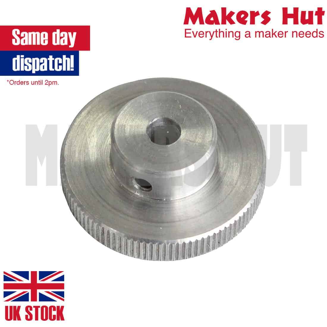 Handwheel for stepper motor 5mm bore