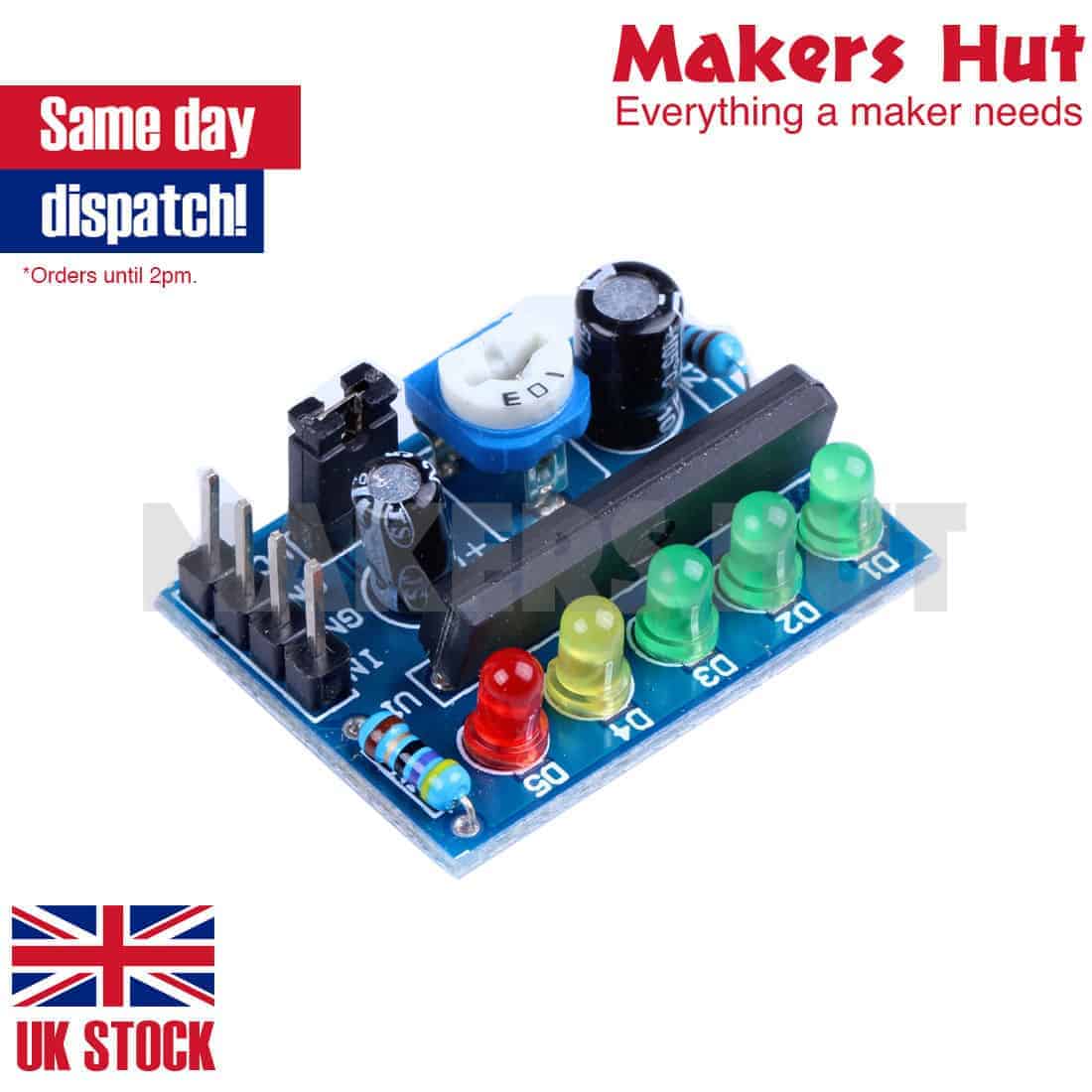 KA2284 Audio Level Indicator Power Level Indicator Level Indicating Module