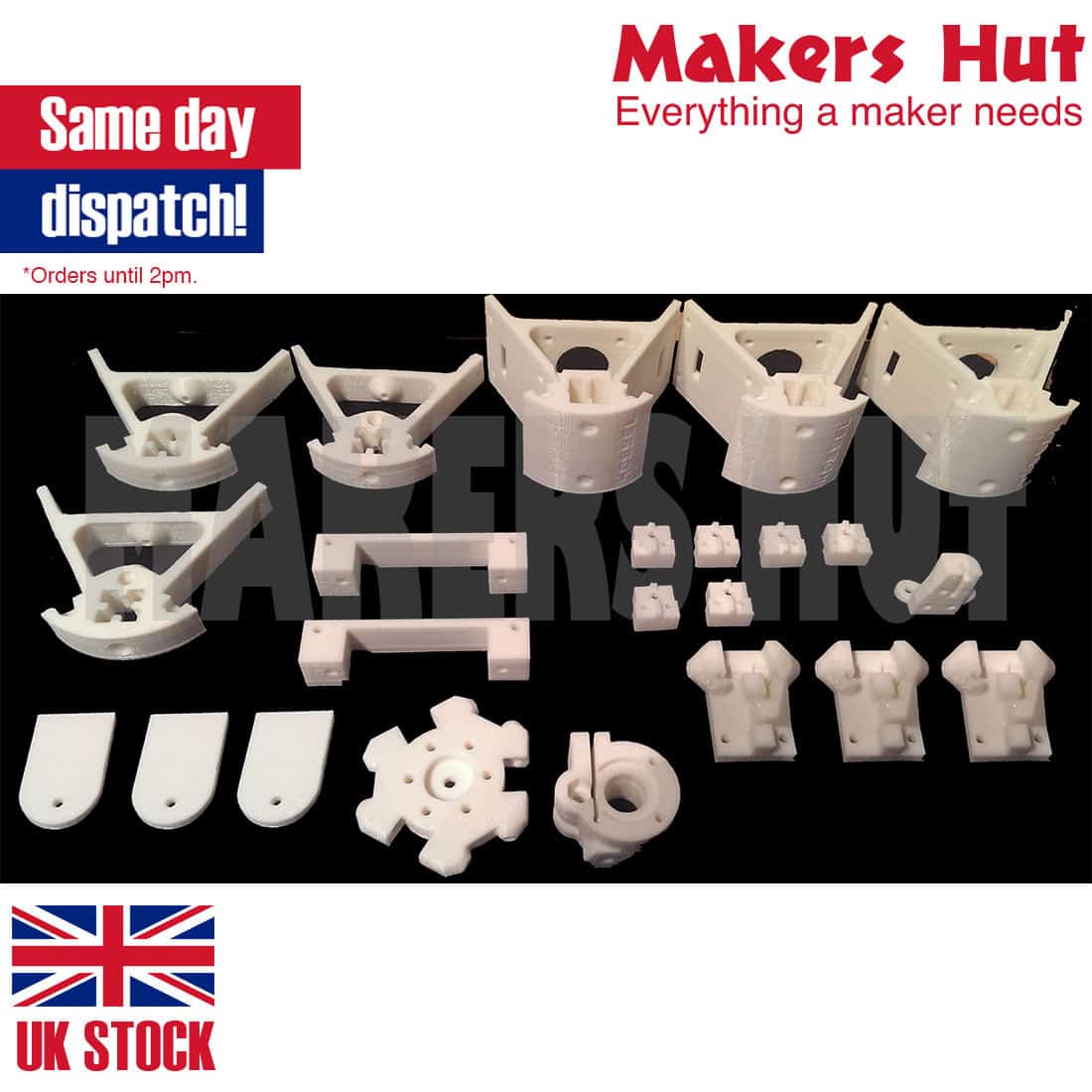 Kossel Delta 3D Printer - 3D Printed Parts Rostock RepRap - 1515 - 2020