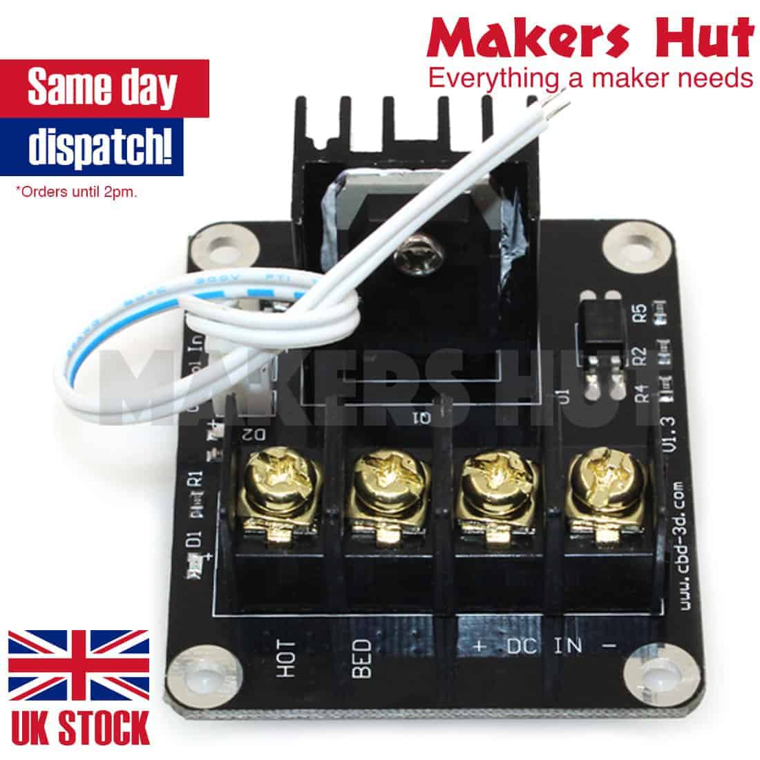 BIQU HeatBed Power Module Mosfet Expansion Board - 3D Printer A8