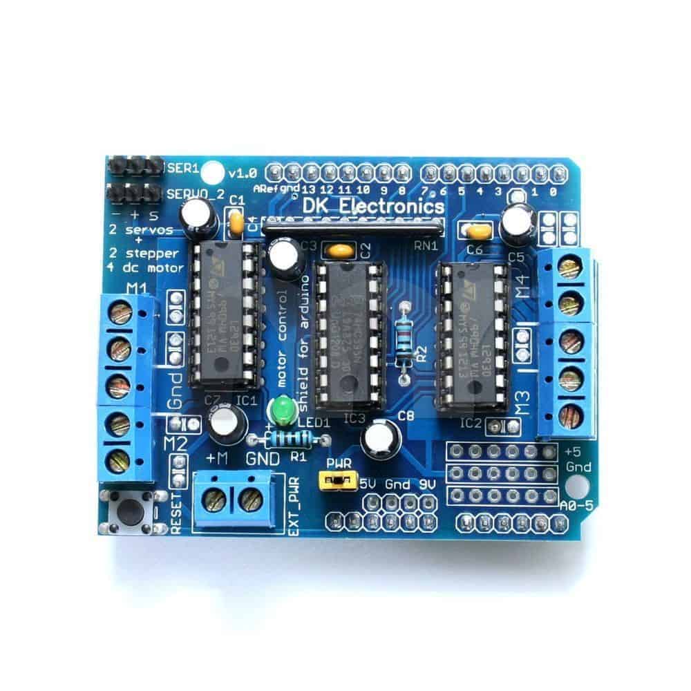 Motor Drive Expansion Shield Board Module L293D For Arduino Duemilanove Mega UNO